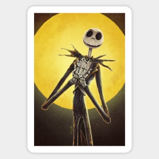 The Pumpkin King Sticker